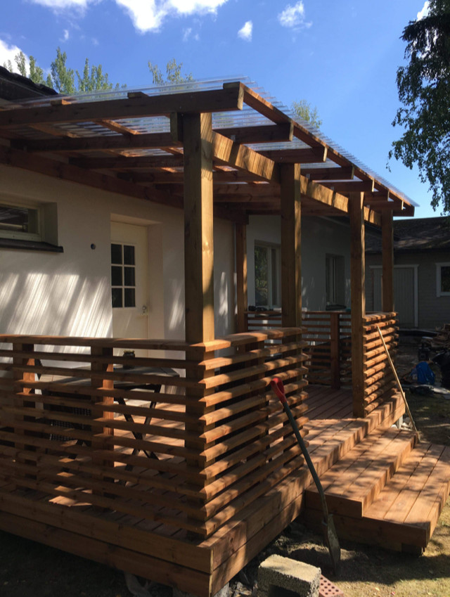 Terrassi ehitus - detail