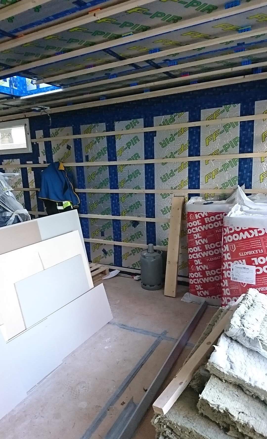 Vaheseina ehitus - viimistlus